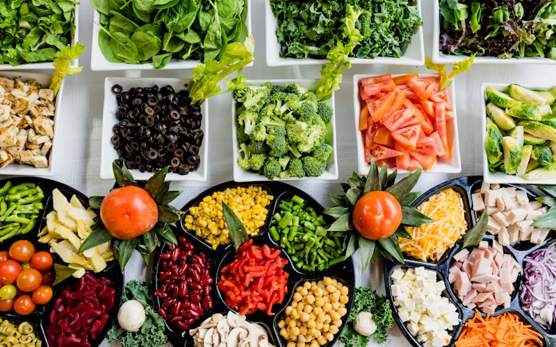 Health Ministry cooking demonstration with fresh vegetables and wholesome ingredients